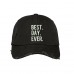 BEST DAY EVER Distressed Dad Hat Today Was A Good Day Cap Hats  Many Colors  eb-75163354